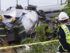 NTSB Chairman Sumwalt surveys scene of Amtrak derailment, Philadelphia
